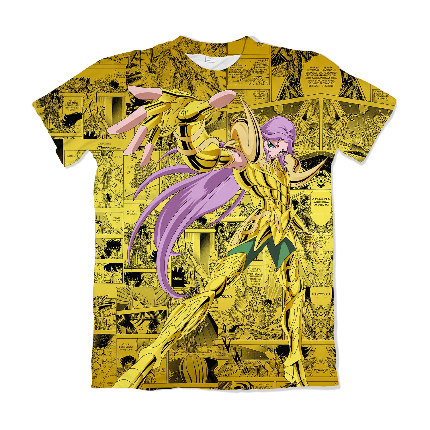 Camiseta Cavaleiros Do Zodiaco Exclusiva Aries – Dry-Fit Premium Unissex | Swit Store