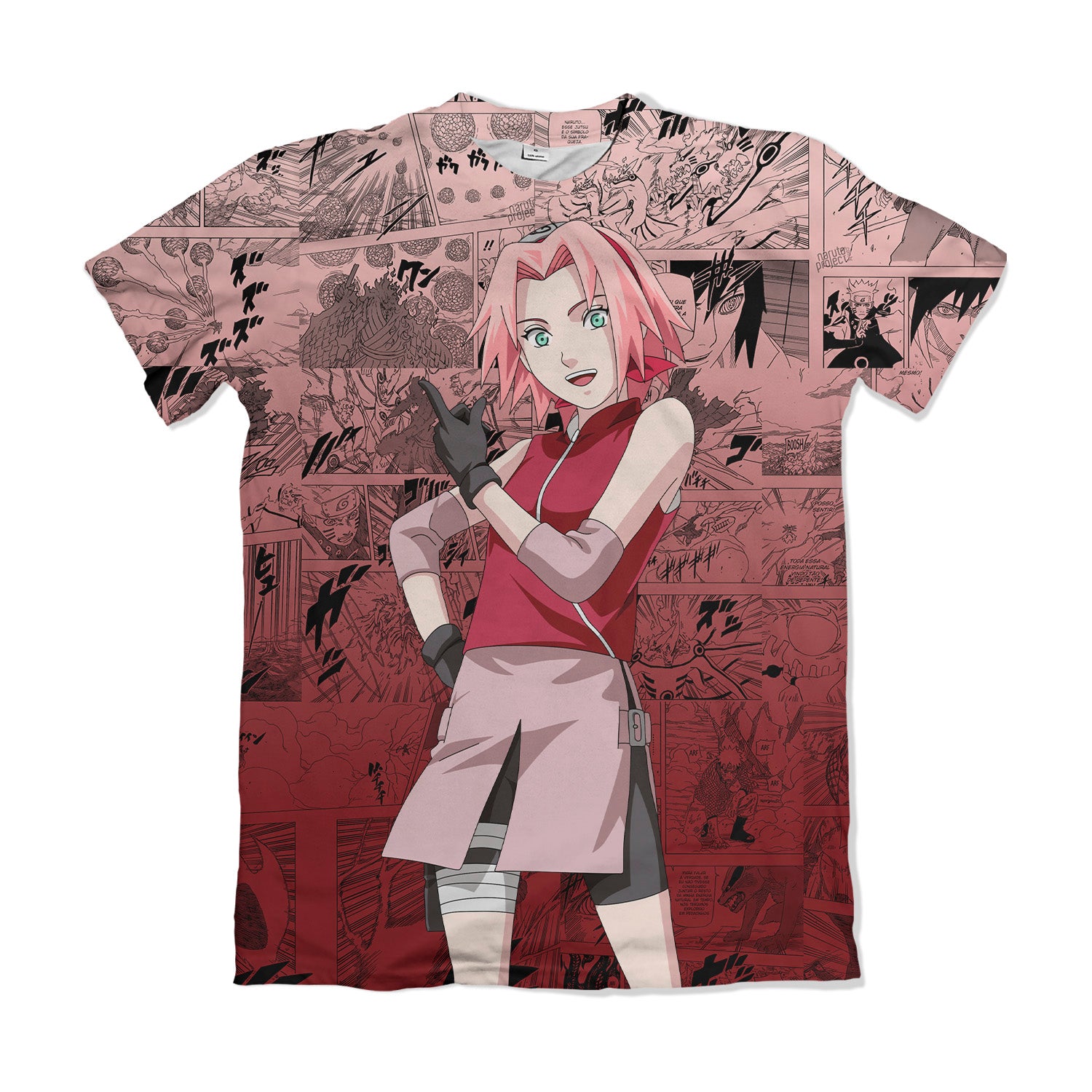 Camiseta Naruto Sakura – Dry-Fit Premium Unissex | Swit Store