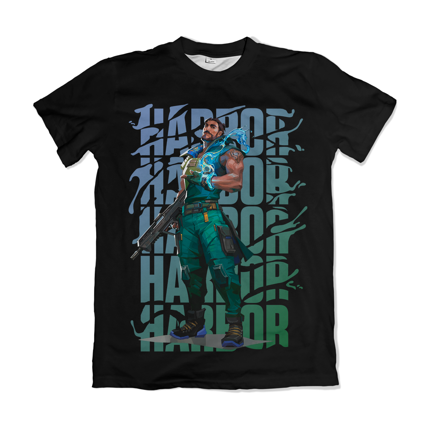 Camiseta Valorant Harbor – Dry-Fit Premium Unissex | Swit Store