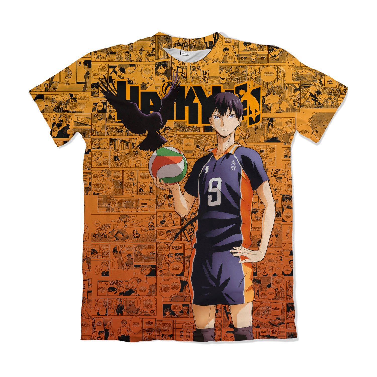 Camiseta Haikyuu Kageyama – Dry-Fit Premium Unissex | Swit Store