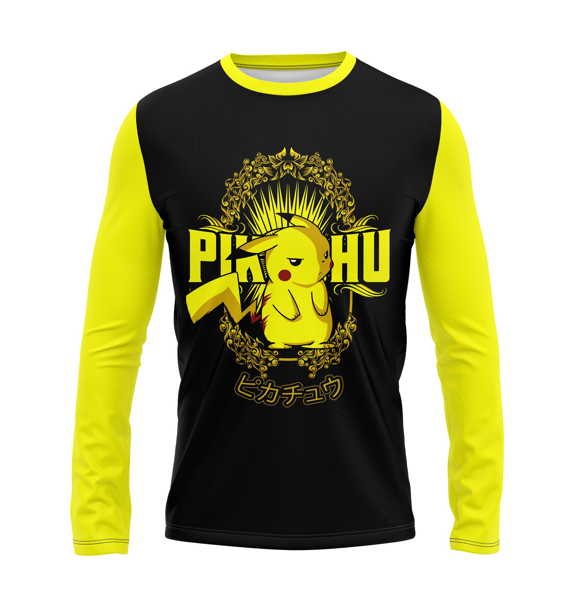 Camisa Manga Longa - Pokemon - Pikachu