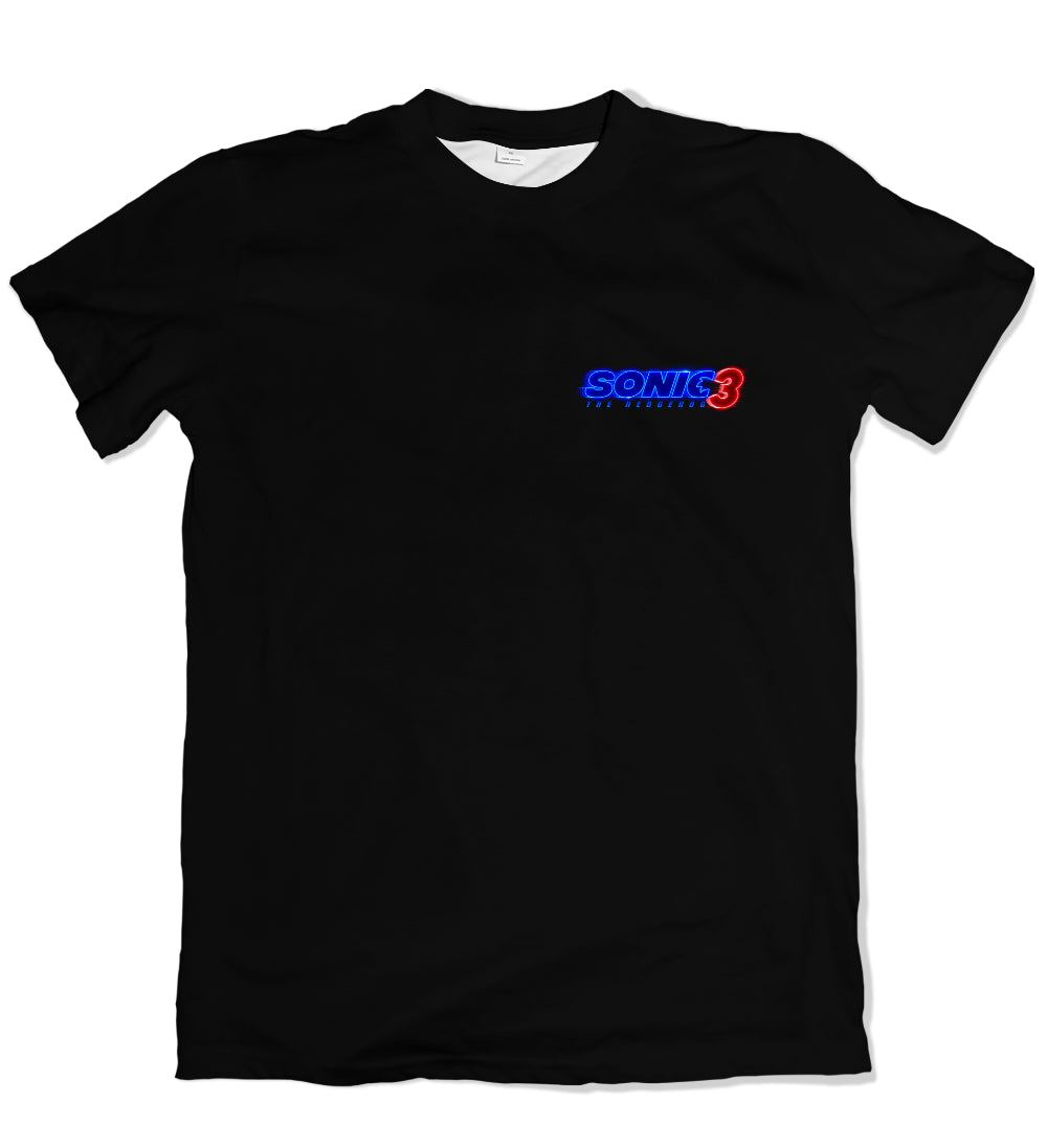 Camiseta Sonic O Filme Shadow E Sonic Costas – Dry-Fit Premium Unissex | Swit Store