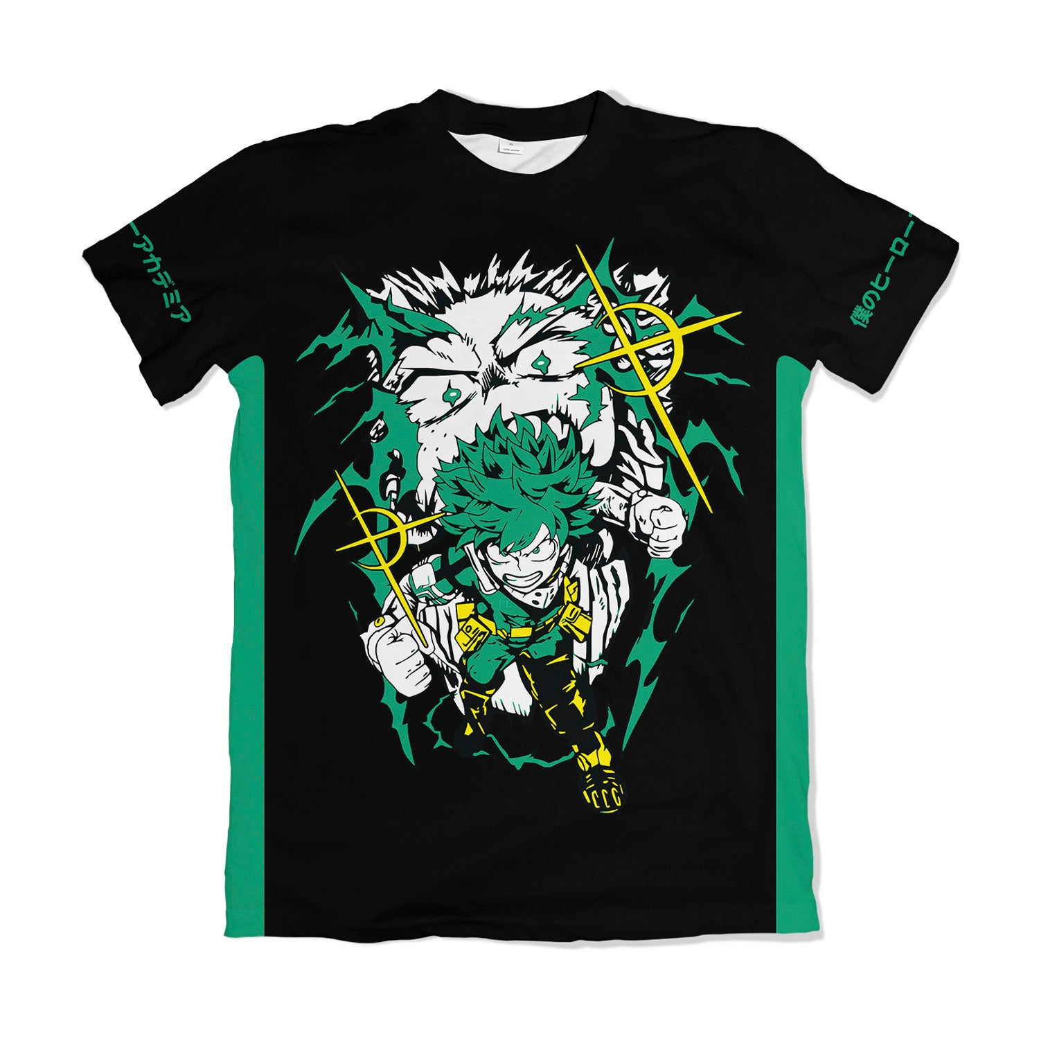 Camiseta Boku No Hero Kanji Deku – Dry-Fit Premium Unissex | Swit Store