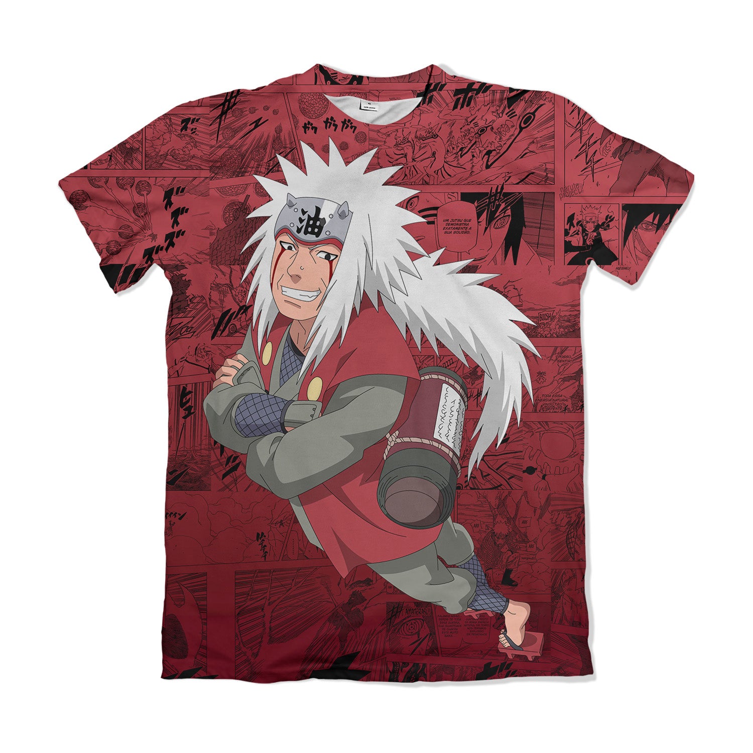 Camiseta Naruto Jiraiya – Dry-Fit Premium Unissex | Swit Store