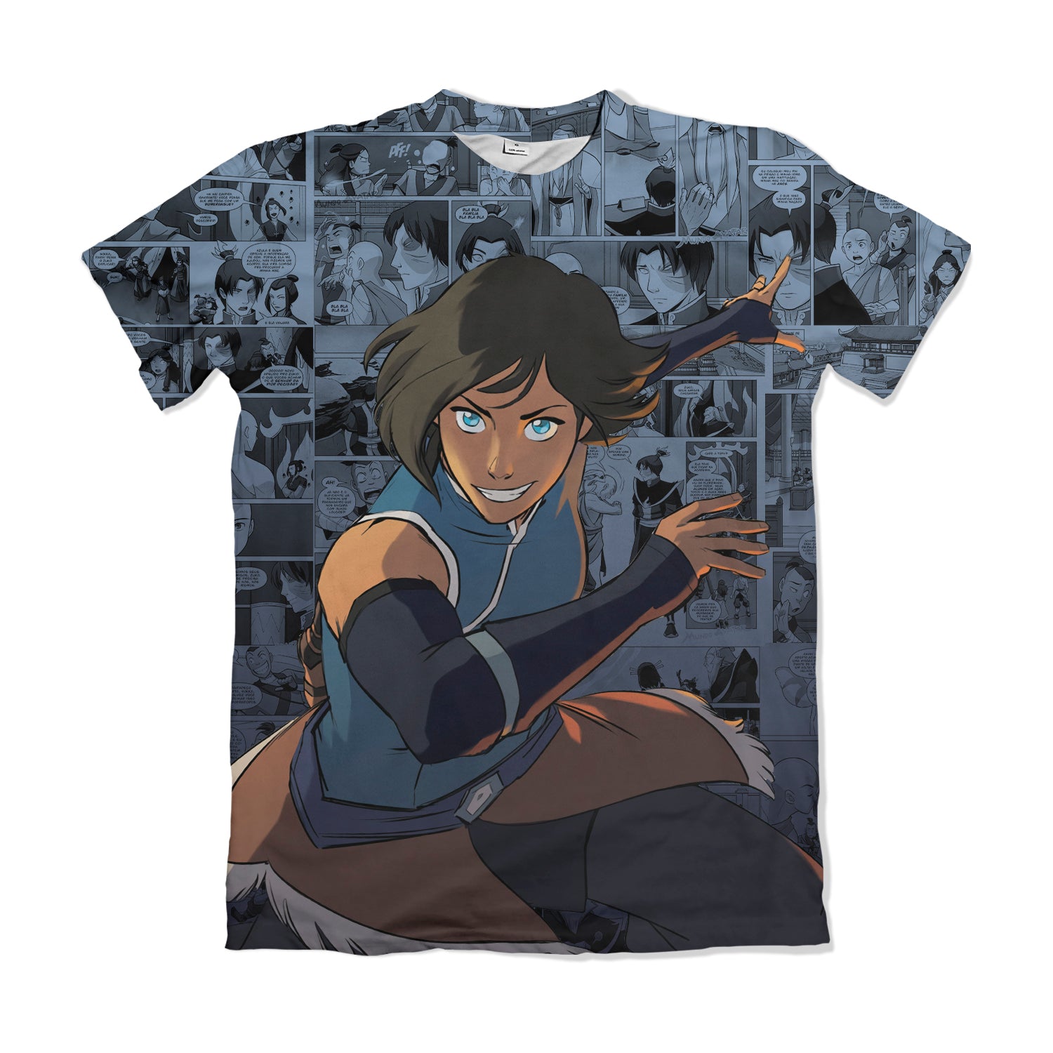 Camiseta Avatar Korra Exclusiva – Dry-Fit Premium Unissex | Swit Store