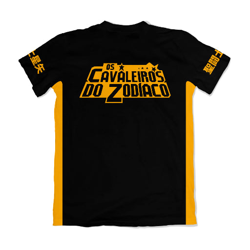 Camiseta Cavaleiros do Zodíaco Aiolia de Leão 2 Dry-Fit Premium Unissex