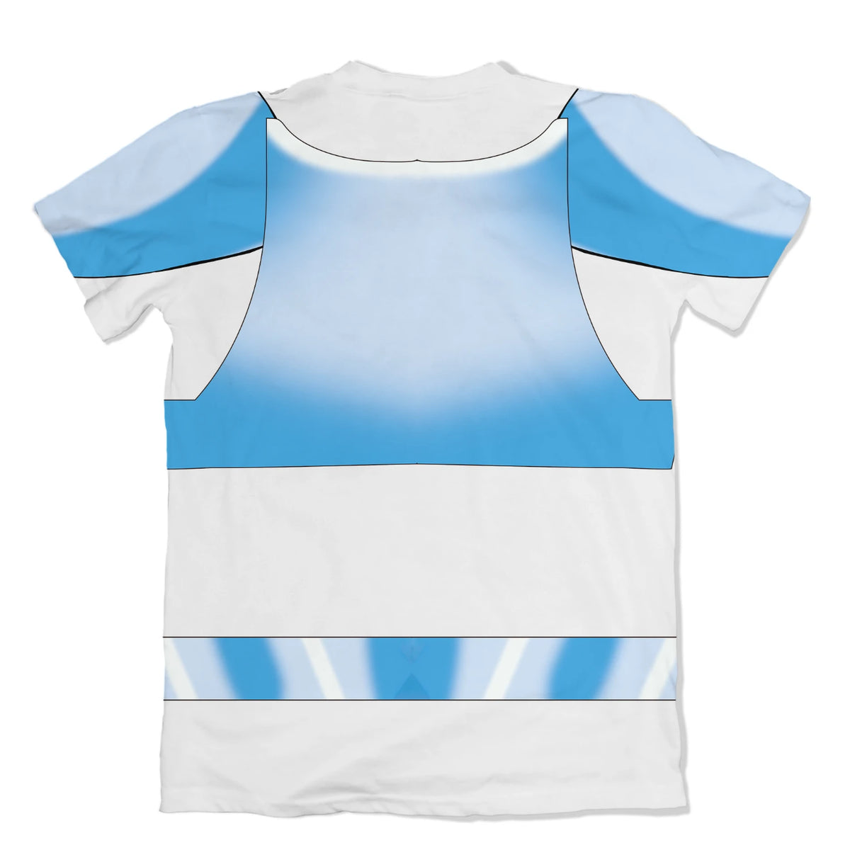 Camiseta Cavaleiros do Zodíaco Uniforme Hyoga de Cisne Dry-Fit Premium Unissex