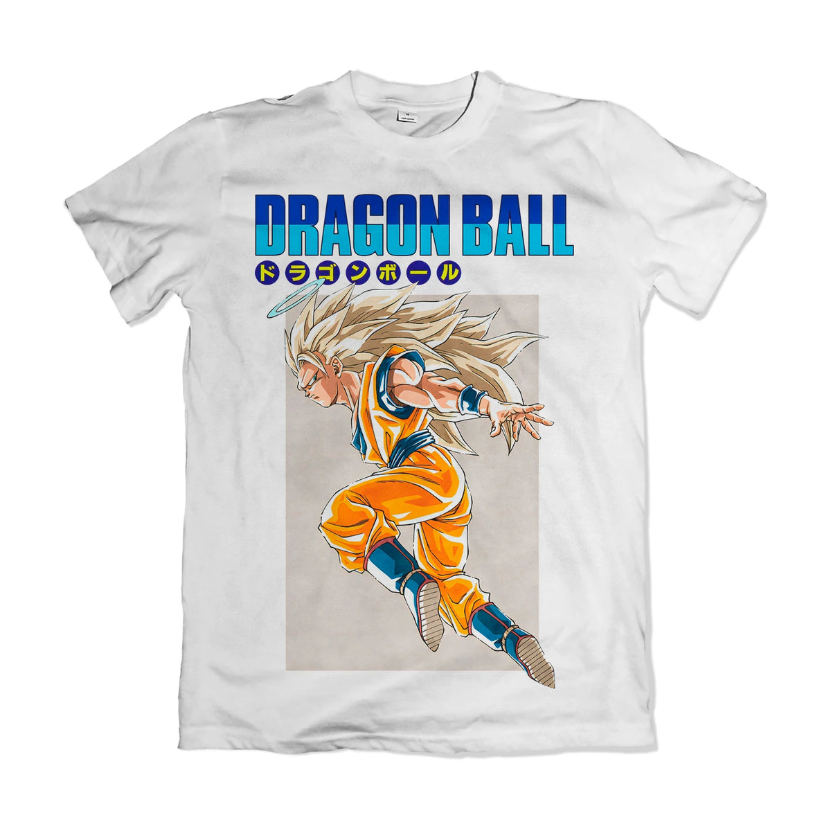 Camiseta Dragon Ball Goku SSJ3 Costas Dry-Fit Premium Unissex