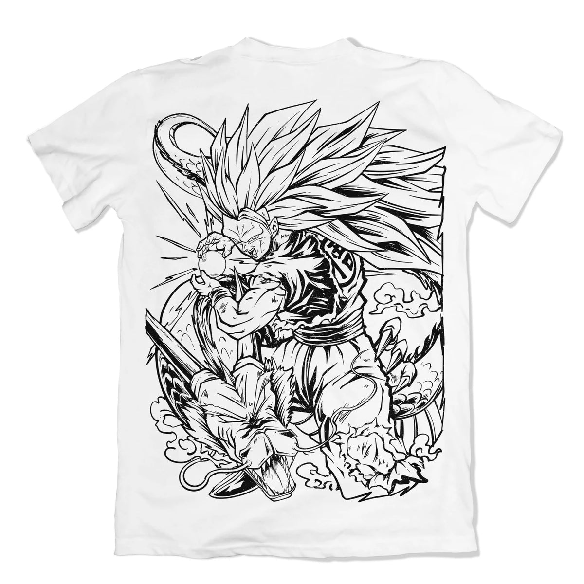 Camiseta Dragon Ball Goku SSJ3 1 Dry-Fit Premium Unissex