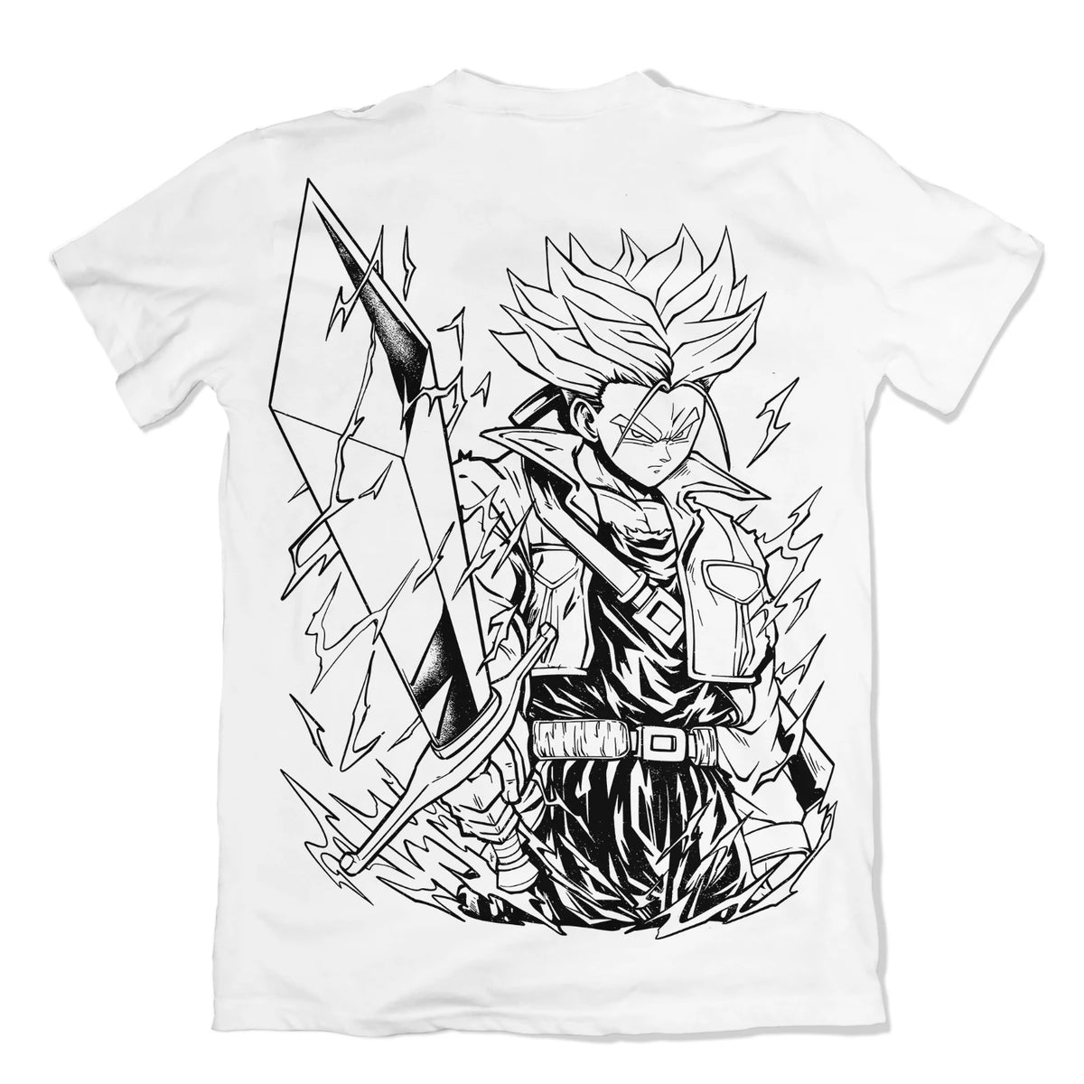 Camiseta Dragon Ball Trunks SSJ Dry-Fit Premium Unissex