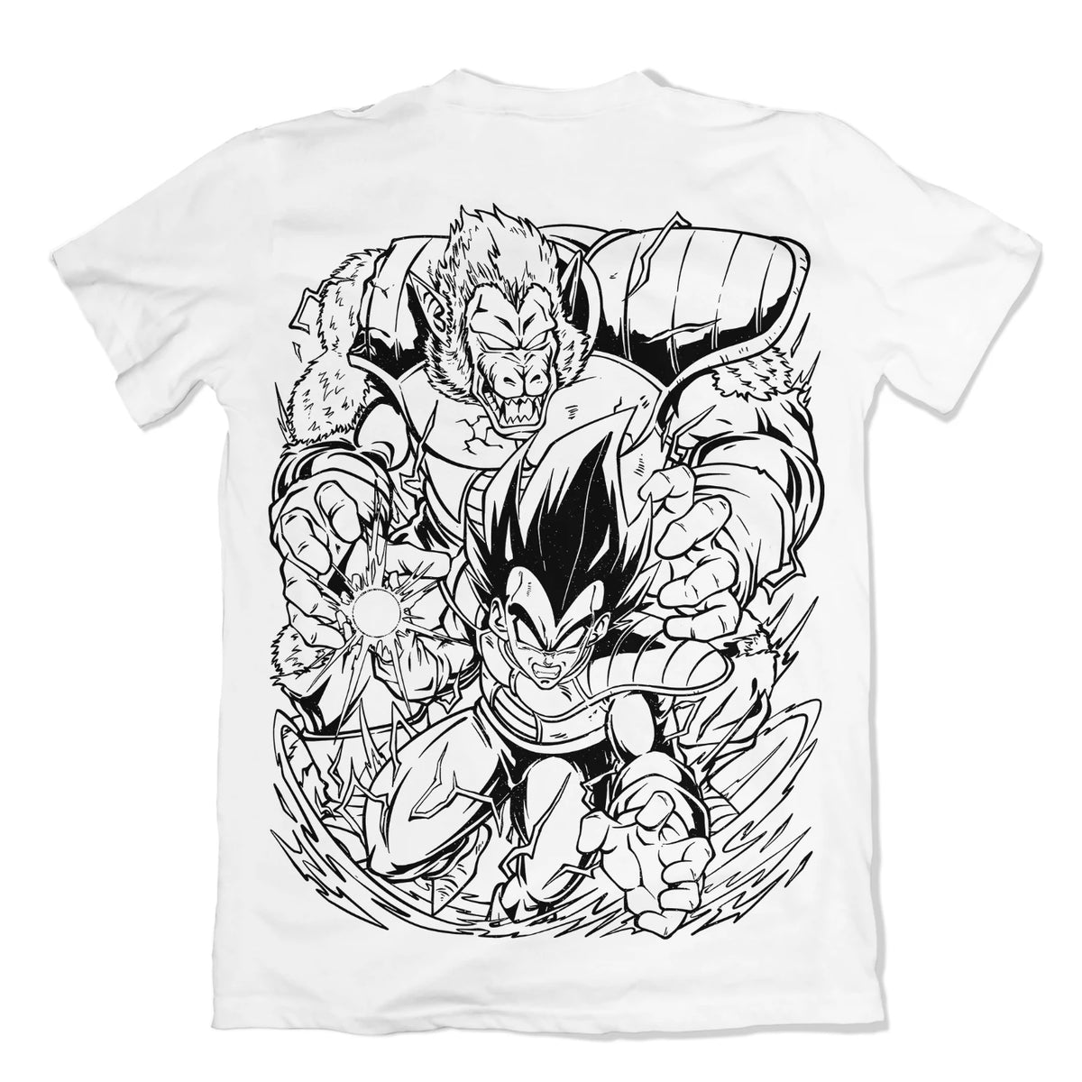 Camiseta Dragon Ball Vegeta e Oozaru Dry-Fit Premium Unissex