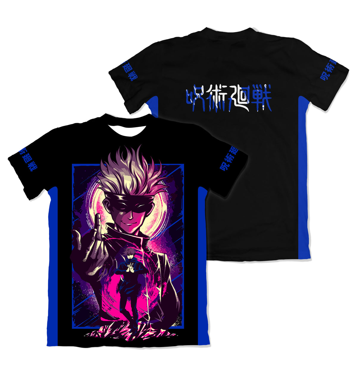 Camiseta Jujutsu Kaisen Gojou Dry-Fit Premium Unissex