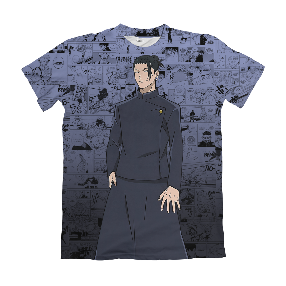 Camiseta Jujutsu Kaisen Hidden Inventory Suguru Geto Dry-Fit Premium Unissex