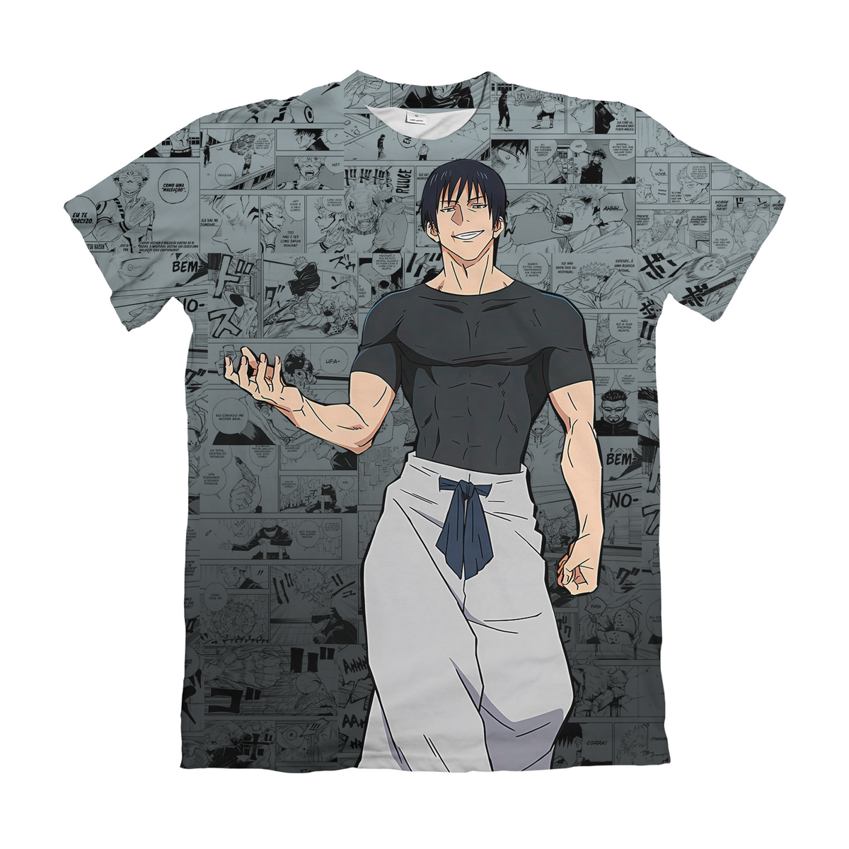 Camiseta Jujutsu Kaisen Hidden Inventory Toji Fushiguro Dry-Fit Premium Unissex