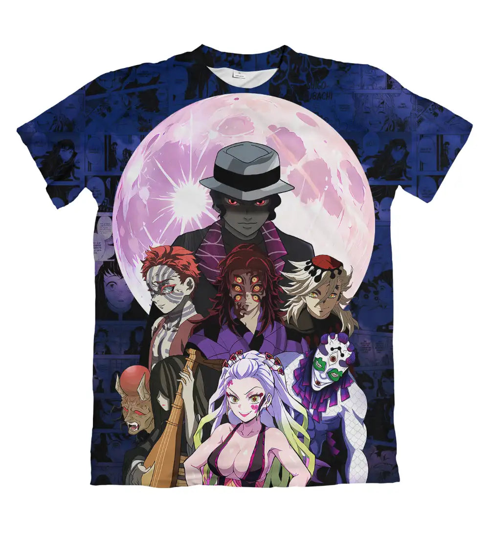 Camiseta Demon Slayer Luas Superiores Mangá Dry-Fit Premium Unissex