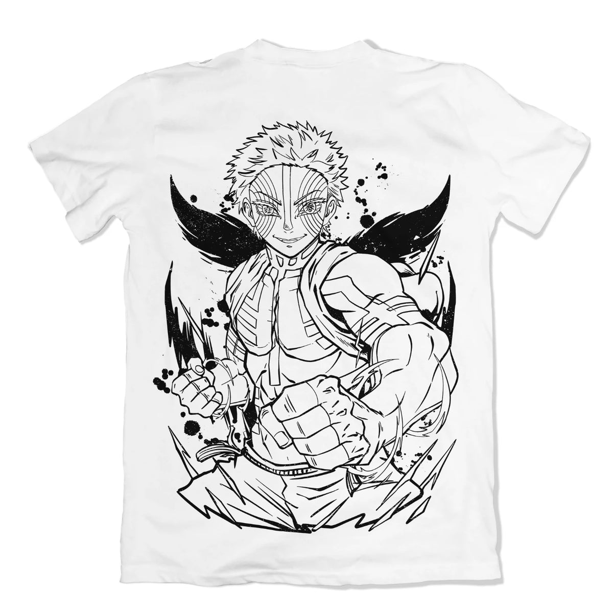 Camiseta Demon Slayer Akaza Dry-Fit Premium Unissex