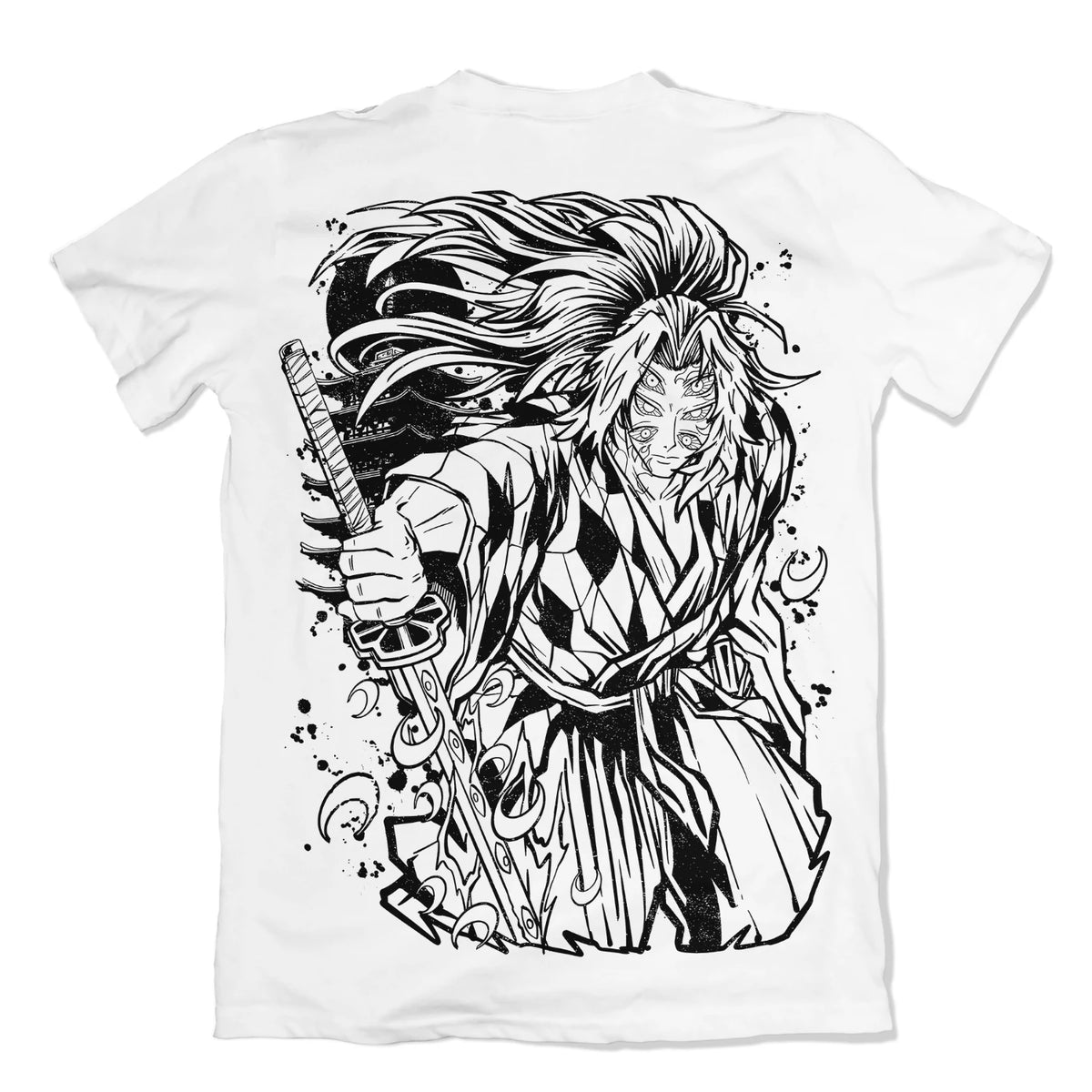 Camiseta Demon Slayer Kokushibo Dry-Fit Premium Unissex