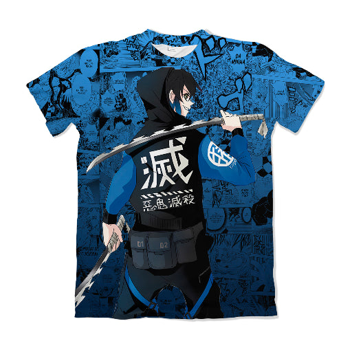 Camiseta Demon Slayer Inosuke 5 Dry-Fit Premium Unissex
