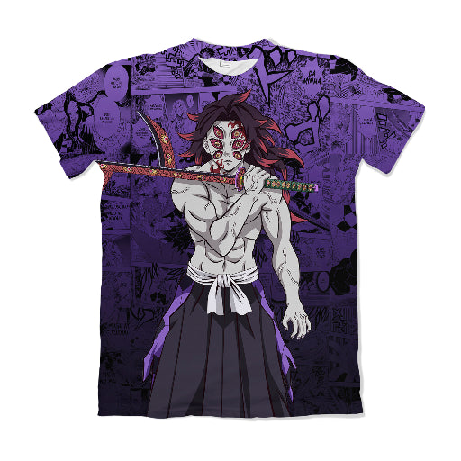 Camiseta Demon Slayer Kokushibo 1 Dry-Fit Premium Unissex