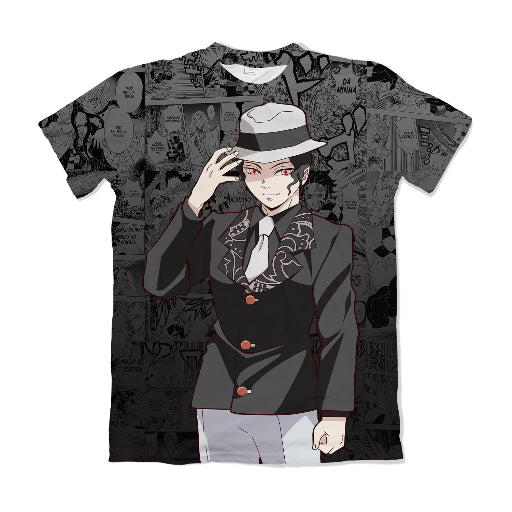 Camiseta Demon Slayer Muzan 1 Dry-Fit Premium Unissex