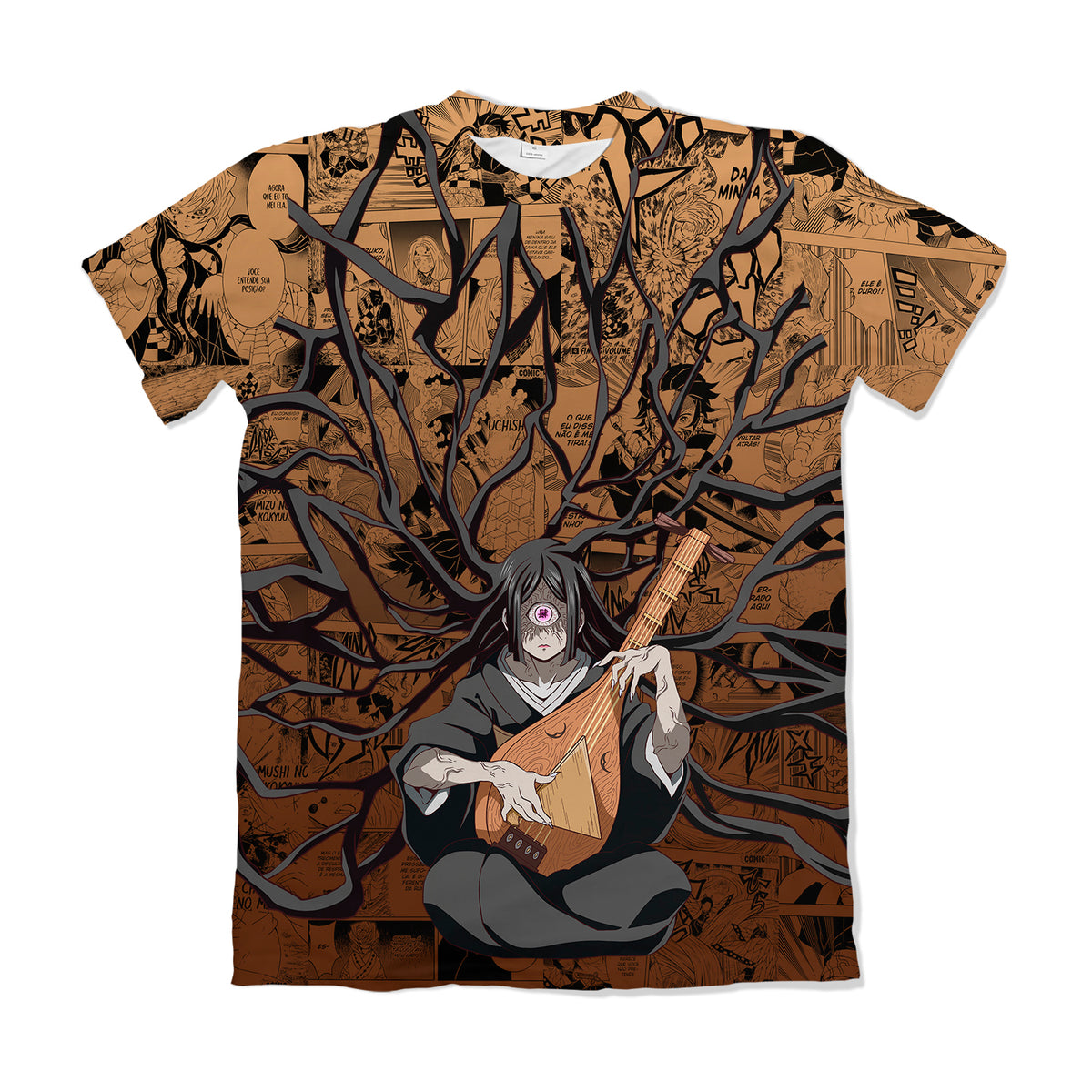 Camiseta Demon Slayer Nakime 1 Dry-Fit Premium Unissex