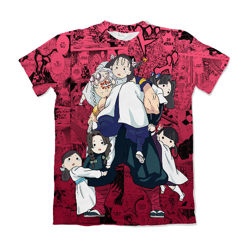 Camiseta Demon Slayer Uzui 5 Dry-Fit Premium Unissex