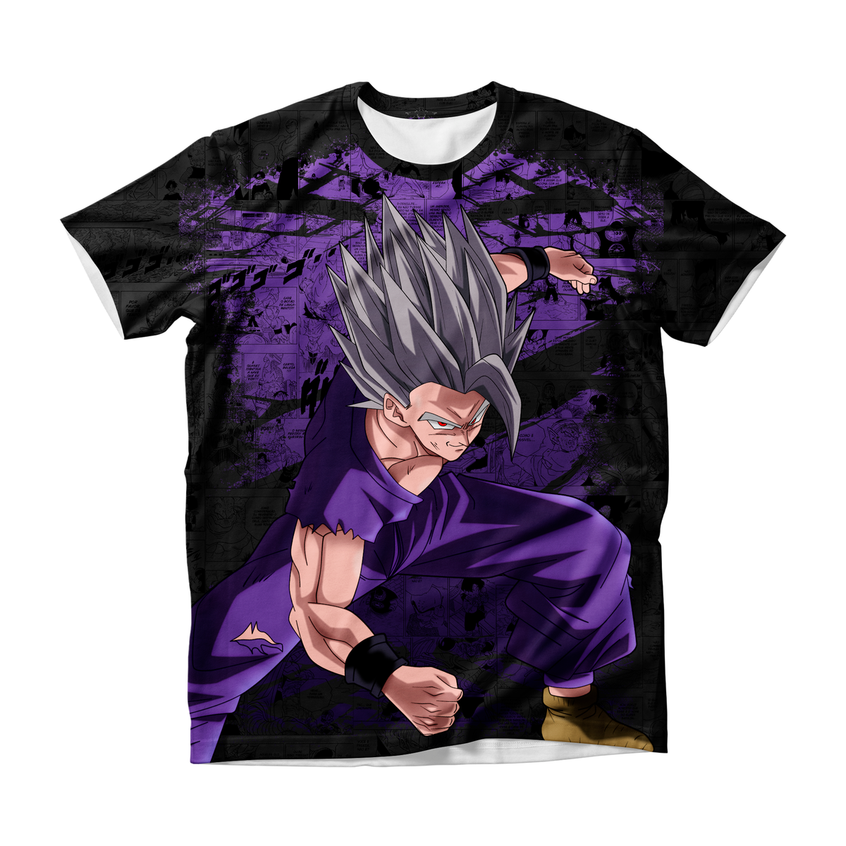 Camiseta Dragon Ball Gohan Novo Modo Dry-Fit Premium Unissex