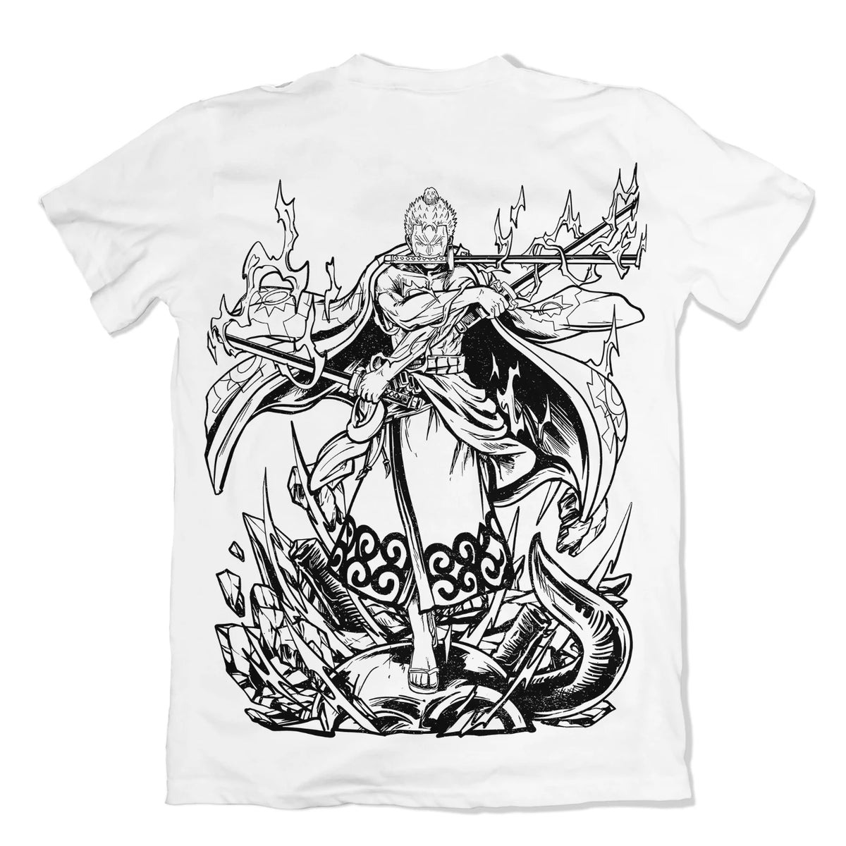 Camiseta One Piece Ink Zoro 3 Dry-Fit Premium Unissex
