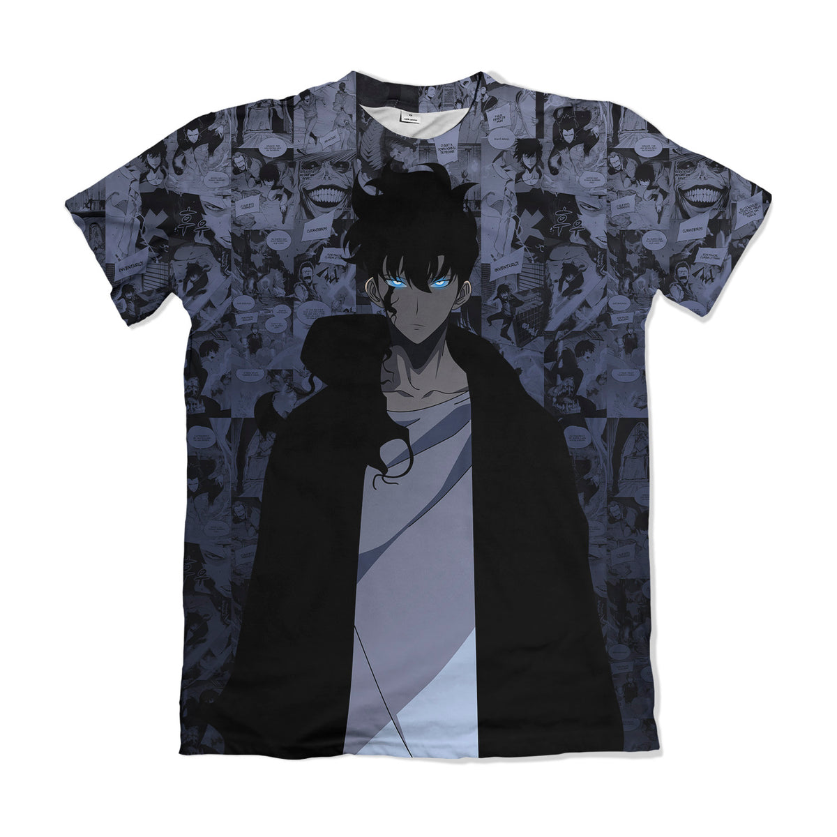 Camiseta Solo Leveling Sung Jinwoo Exclusiva 3 Dry-Fit Premium Unissex