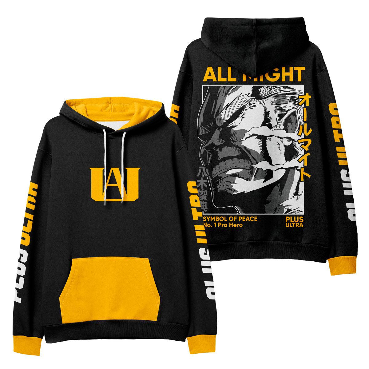 Moletom My Hero Academia All Might Especial Premium Unissex