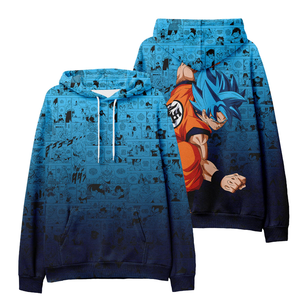 Moletom Dragon Ball Guerreiro Modelo 8 Premium Unissex