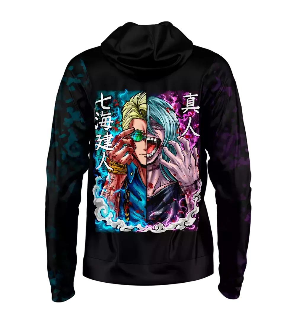 Moletom Jujutsu Kaisen Nanami x Mahito Premium Unissex