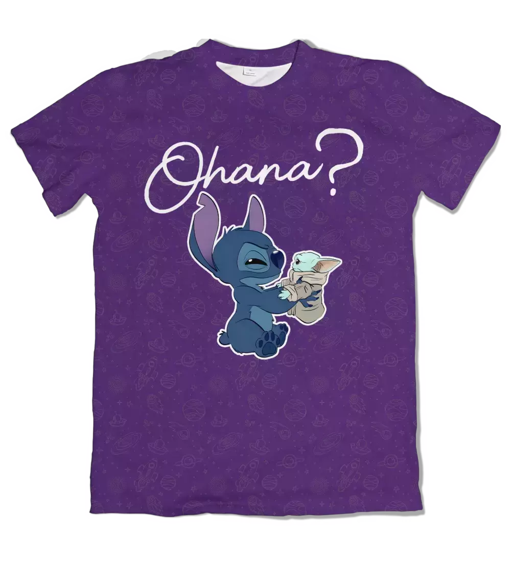 Camiseta Nostalgia Ohana? Dry-Fit Premium Unissex
