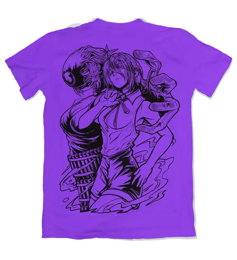 Camiseta Chainsaw Man INK Reze Dry-Fit Premium Unissex