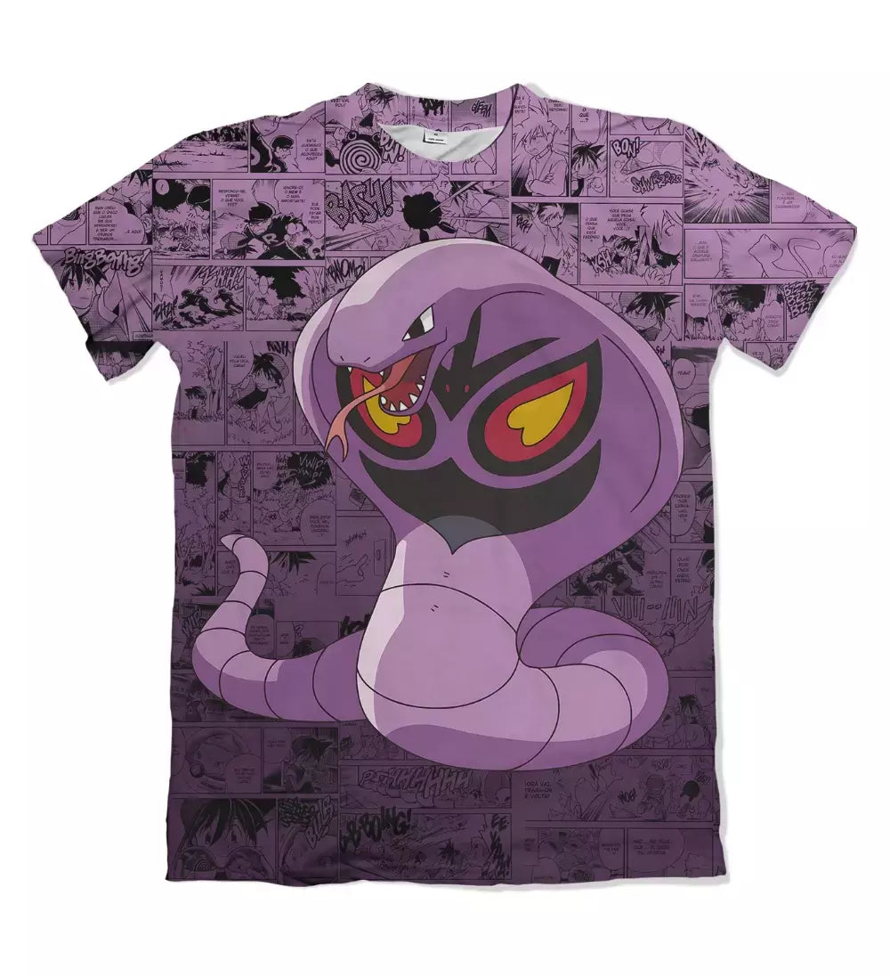 Camiseta Pokémon Arbok Dry-Fit Premium Unissex