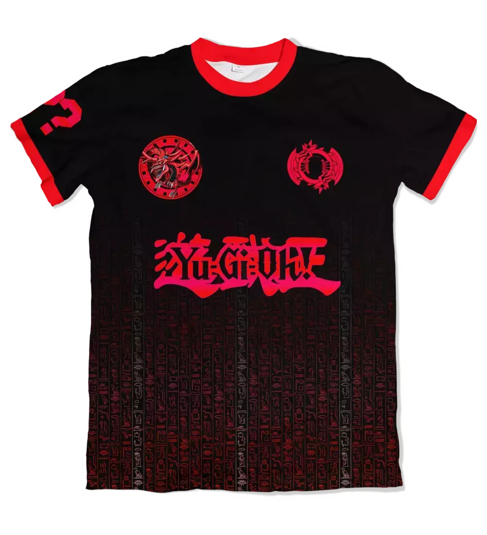 Camiseta Yu-Gi-Oh Uniforme Vermelho