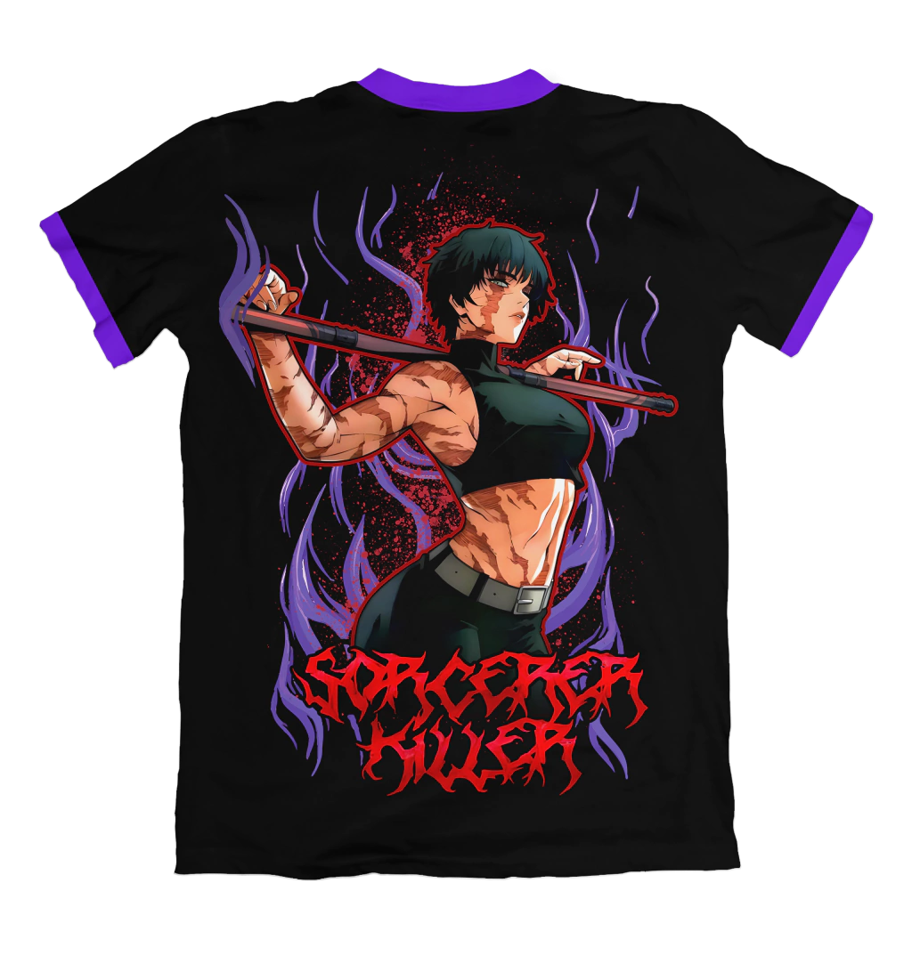 Camiseta Jujutsu Kaisen Maki Zen'in Sorcerer Killer Dry-Fit Premium Unissex