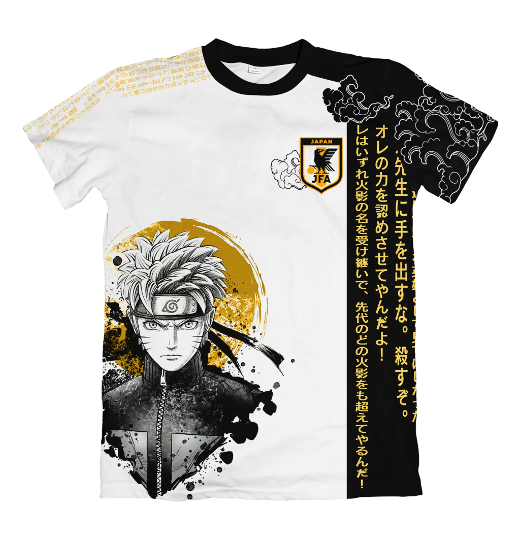 Camiseta Naruto Shinobi 3 Dry-Fit Premium Unissex