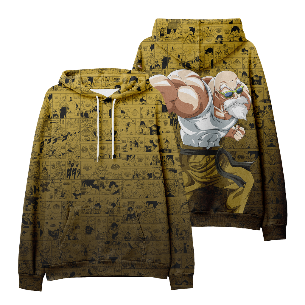 Moletom Dragon Ball Mestre Kame Full Power Premium Unissex