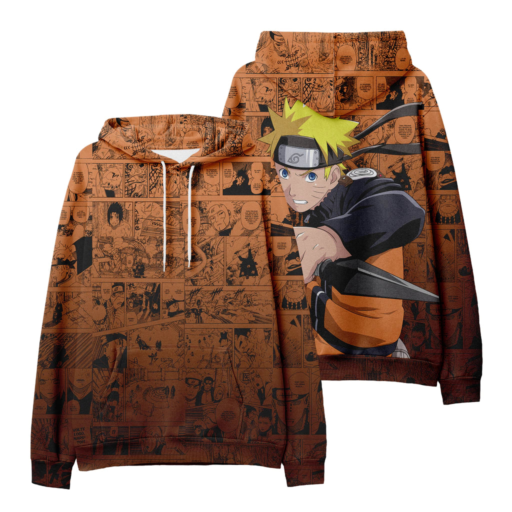 Moletom Naruto Ninja da Folha Kunai Premium Unissex
