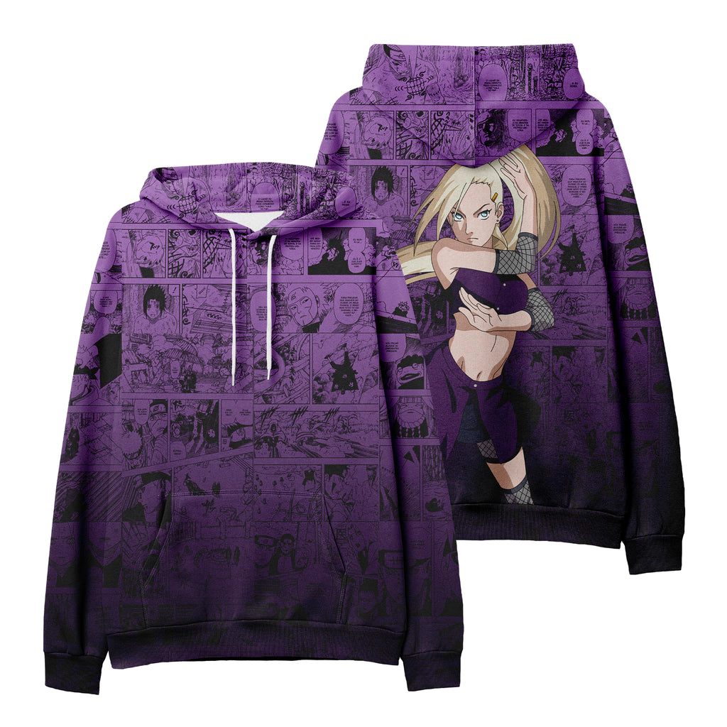 Moletom Naruto Ninja Purple Premium Unissex