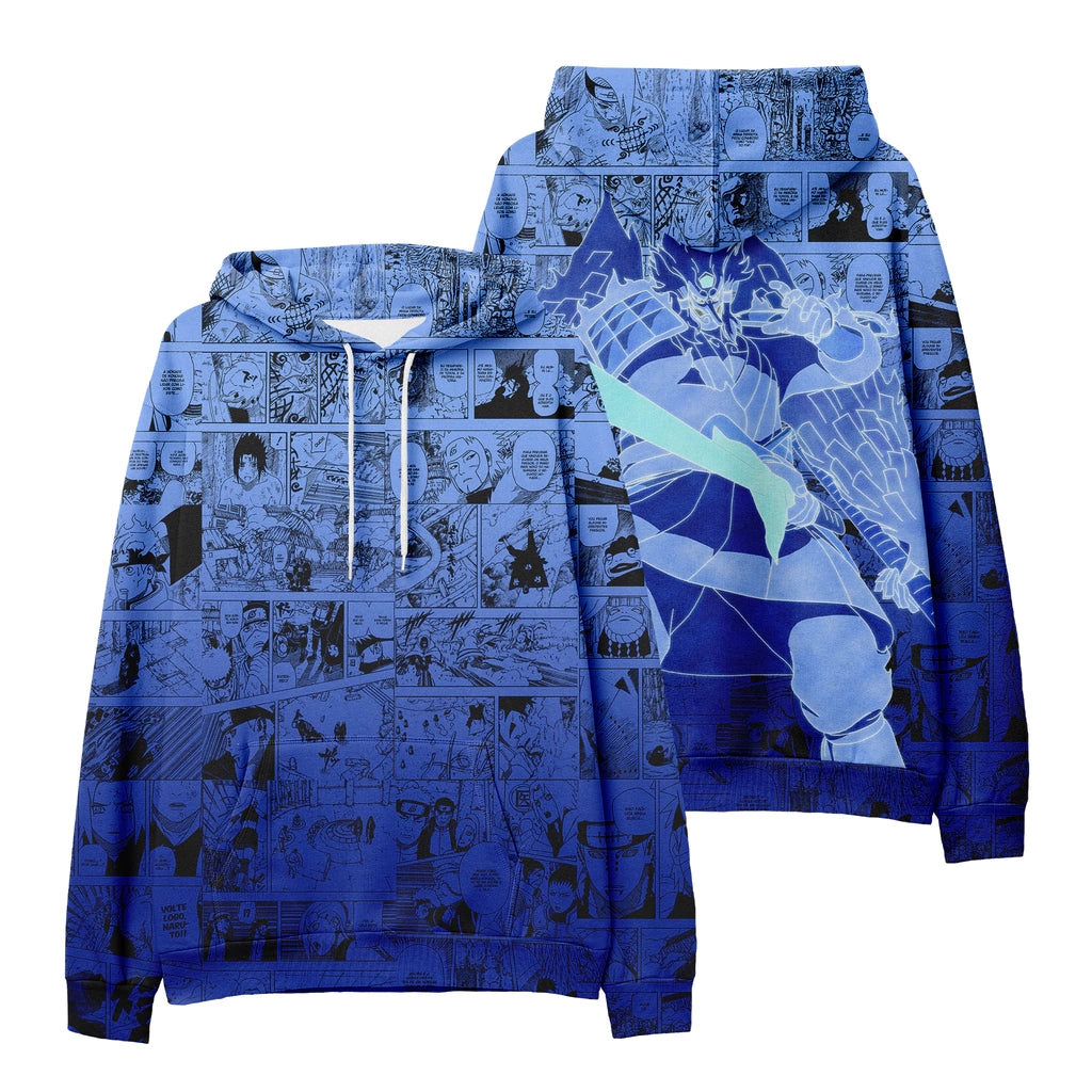 Moletom Naruto Ninja Blue Completo Premium Unissex