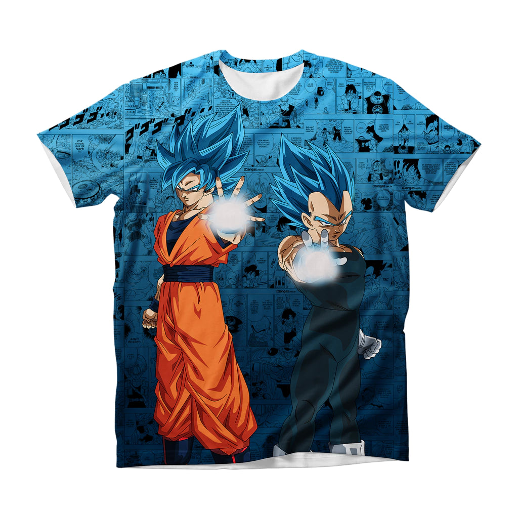 Camiseta Dragon Ball Guerreiros Dry-Fit Premium Unissex