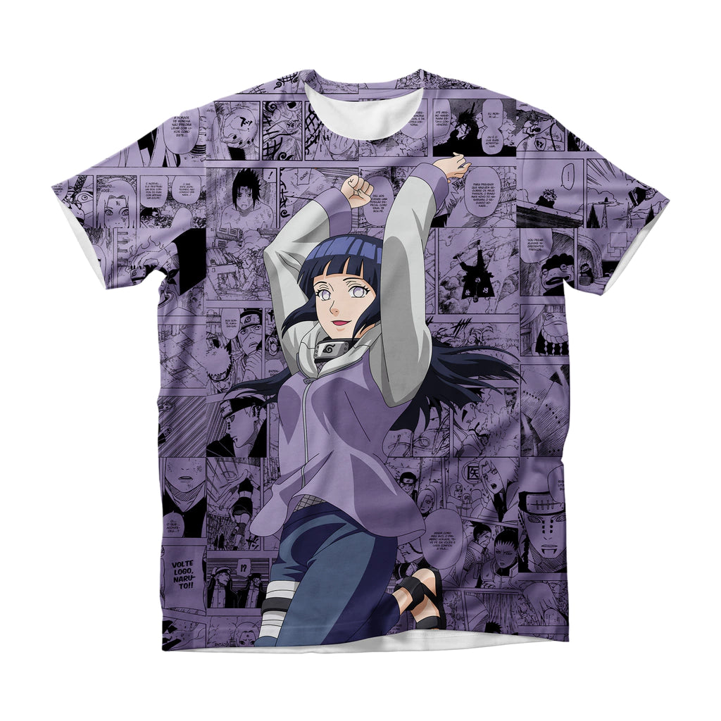 Camiseta Naruto Purple Jump Dry-Fit Premium Unissex