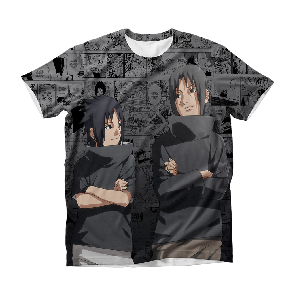 Camiseta Naruto Ninja Brothers Dry-Fit Premium Unissex