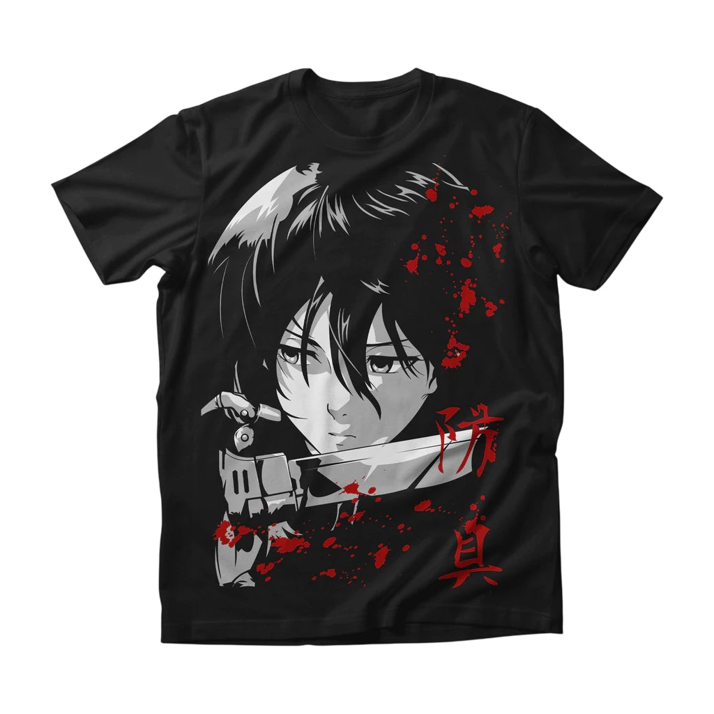 Camiseta Attack on Titan Mikasa Ackerman Dry-Fit Premium Unissex