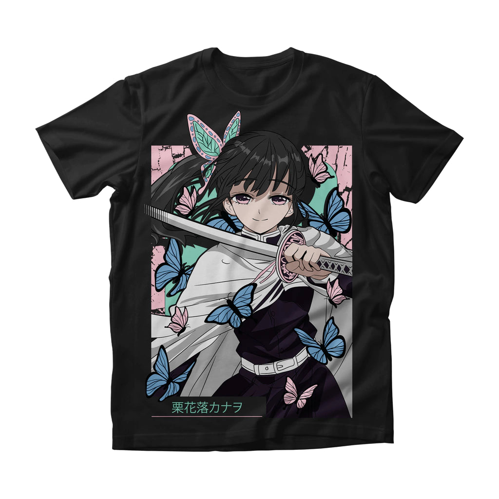Camiseta Demon Slayer Kanao Tsuyuri Dry-Fit Premium Unissex