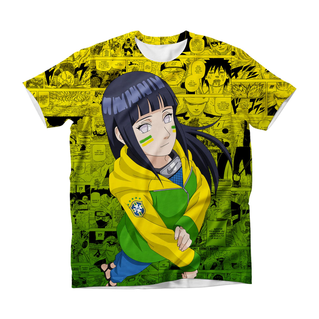 Camiseta Naruto Kunoichi Brasil Dry-Fit Premium Unissex
