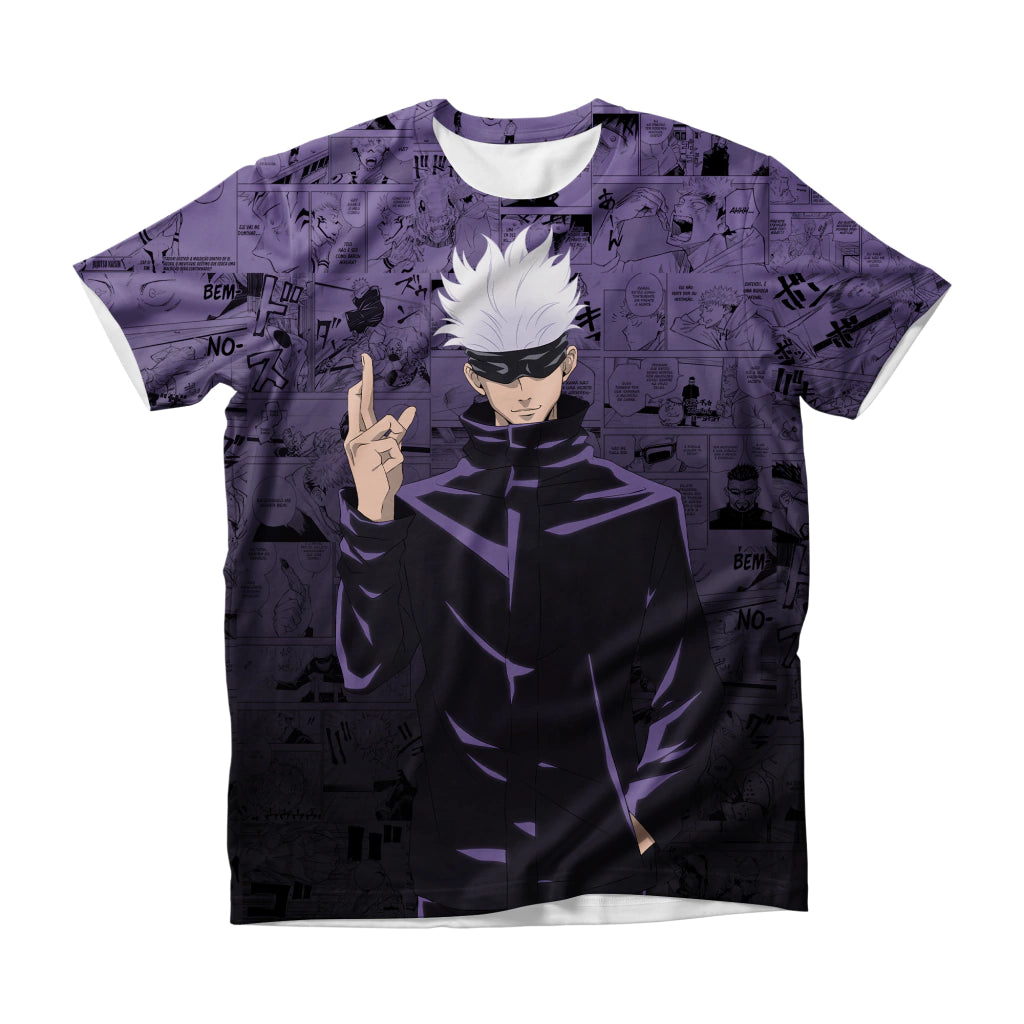 Camiseta Jujutsu Kaisen Satoru Gojo Dry-Fit Premium Unissex