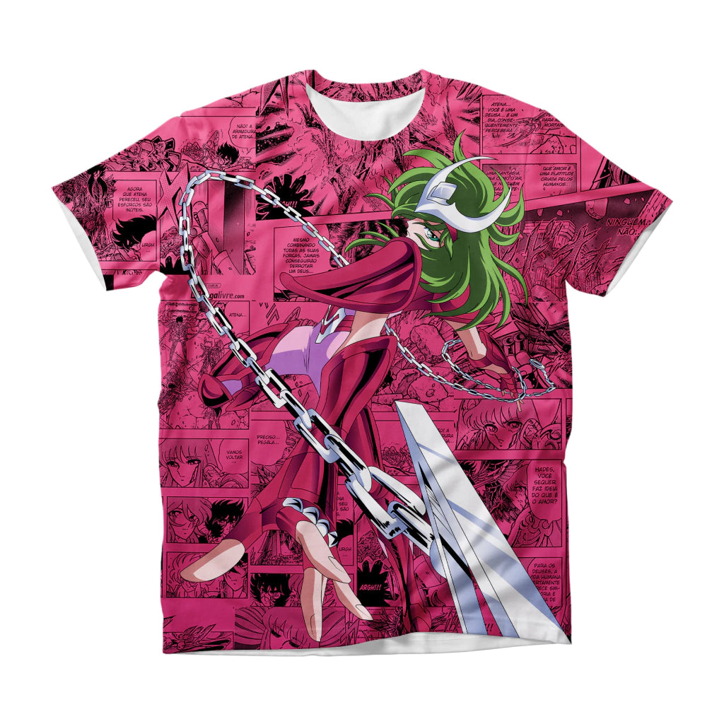 Camiseta Cavaleiros do Zodíaco Zod Knights 021 Dry-Fit Premium Unissex